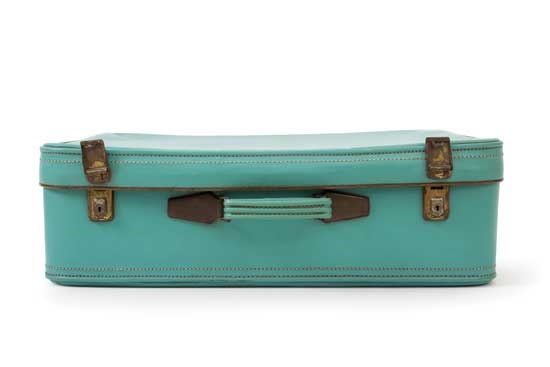 
Stack vintage suitcases to form a side table made up of handy storage nooks.

